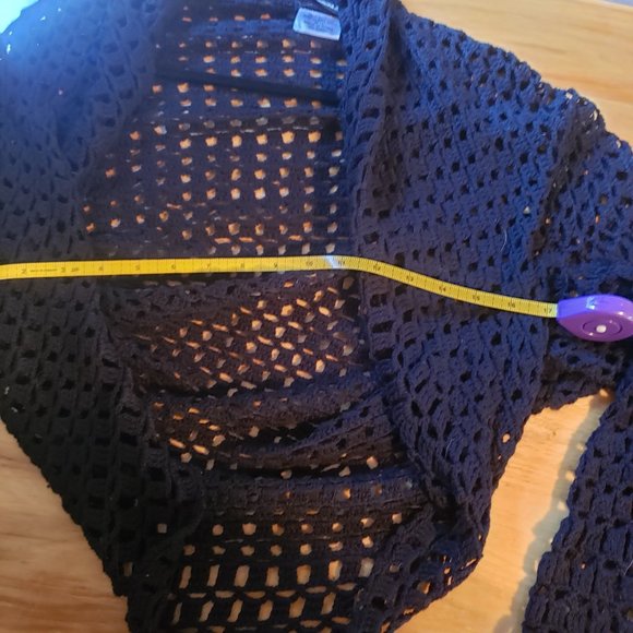 Lightweight bell-sleeve cardigan - Picture 2 of 5